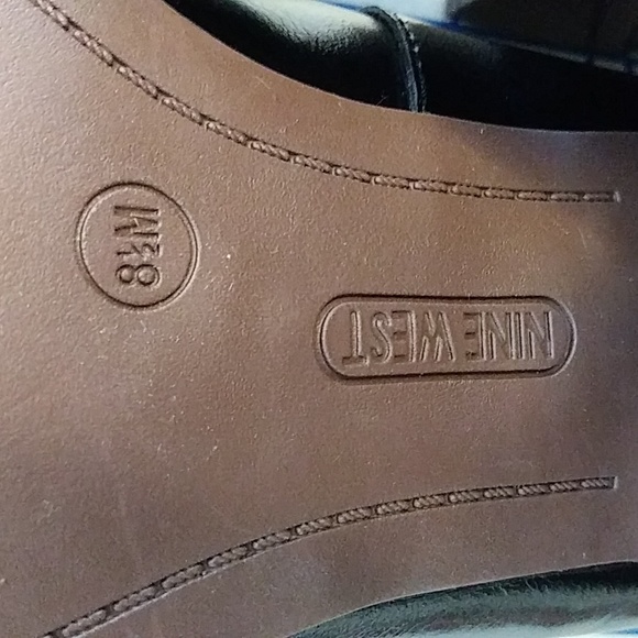 Nine West Heeled Platform Loafers 8.5 - Picture 9 of 9